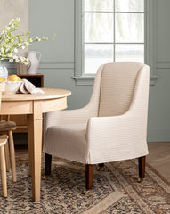 Concord Skirted Arm Dining Chair