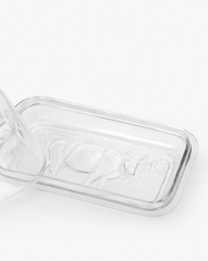 Andrew Glass Butter Dish