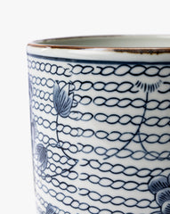 Blue & White Planter