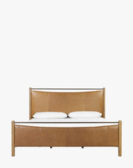 Carolina Leather Upholstered Bed