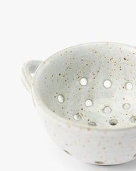 Cream Handled Berry Bowl