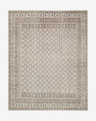 Anya Neutral Hand-Knotted Wool Rug