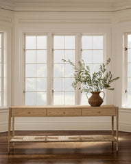 Dana White Oak Console
