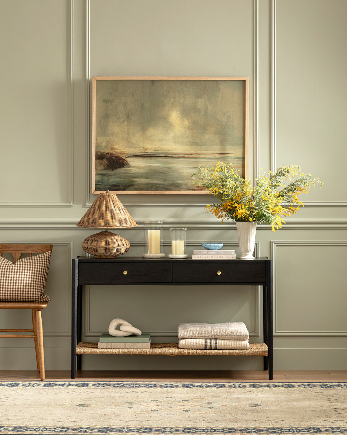 Dana 2-Drawer Console