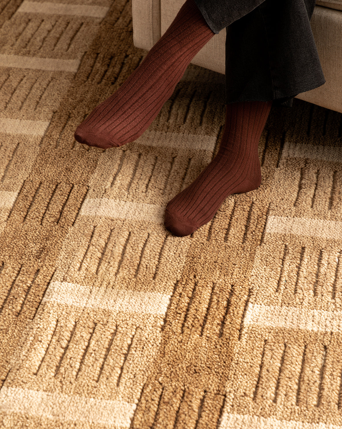 Brenner Hand-Knotted Wool Rug