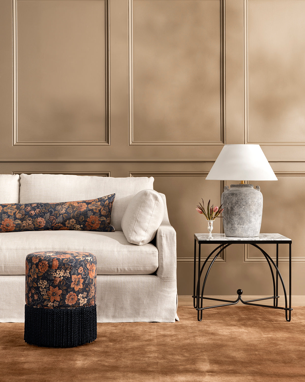 Astrid Fringe Stool