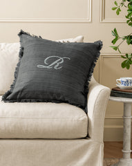 Abbey Silk Fringe Pillow Cover
