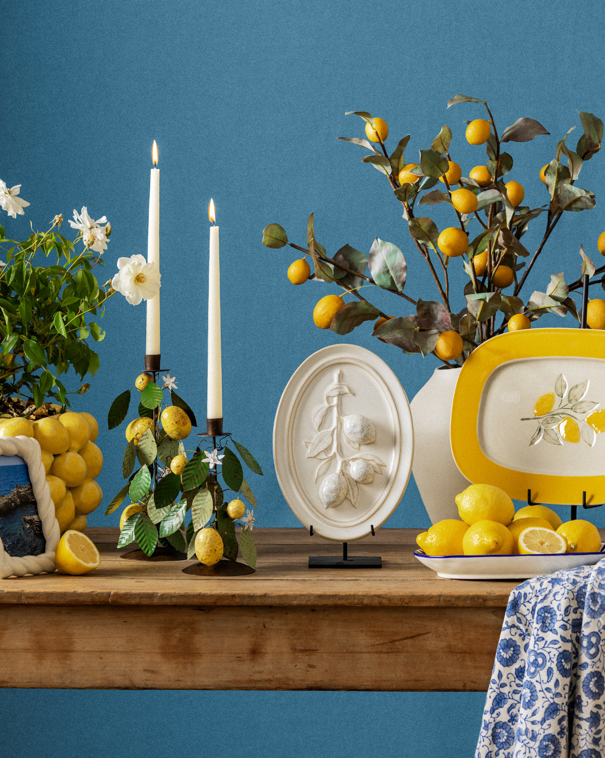 Ceramic Lemon Wall Art