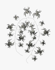 68" Metal Spider Garland