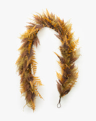 6' Faux Golden Fern Garland
