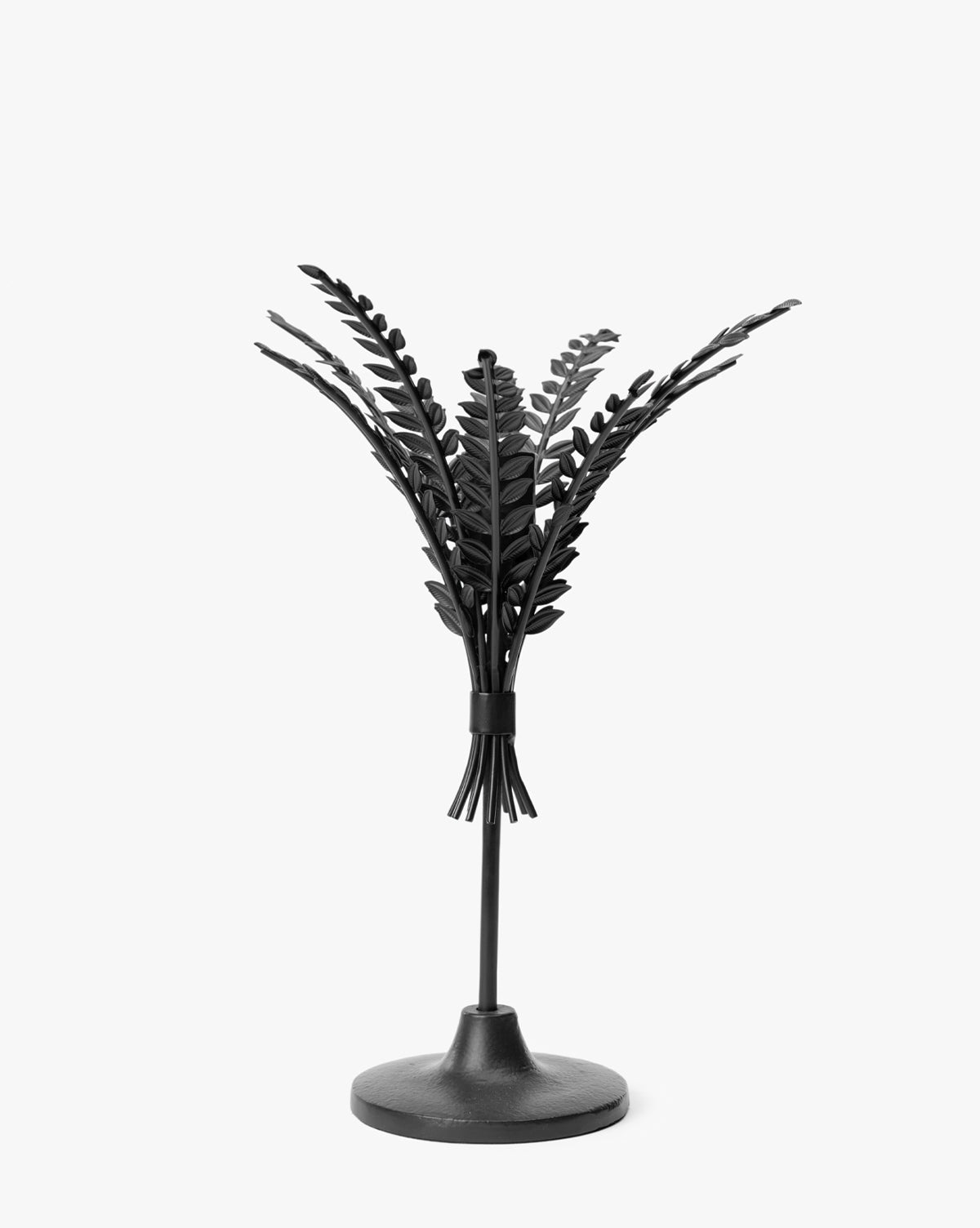 Addams Black Taper Holder