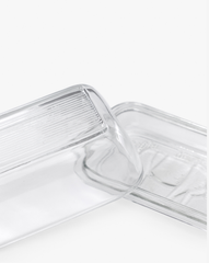 Andrew Glass Butter Dish