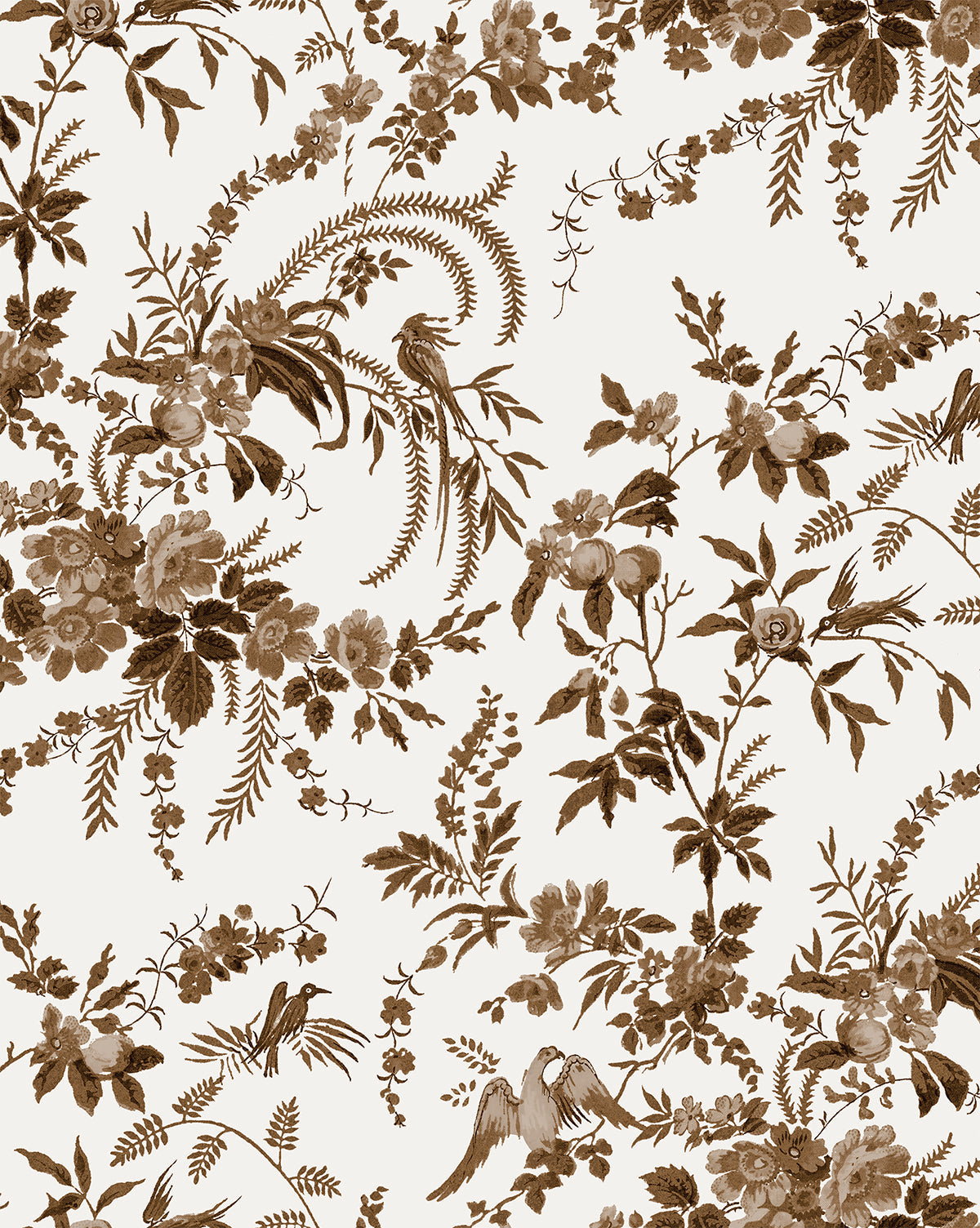 Arboretum Floral Wallpaper