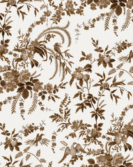Arboretum Floral Wallpaper