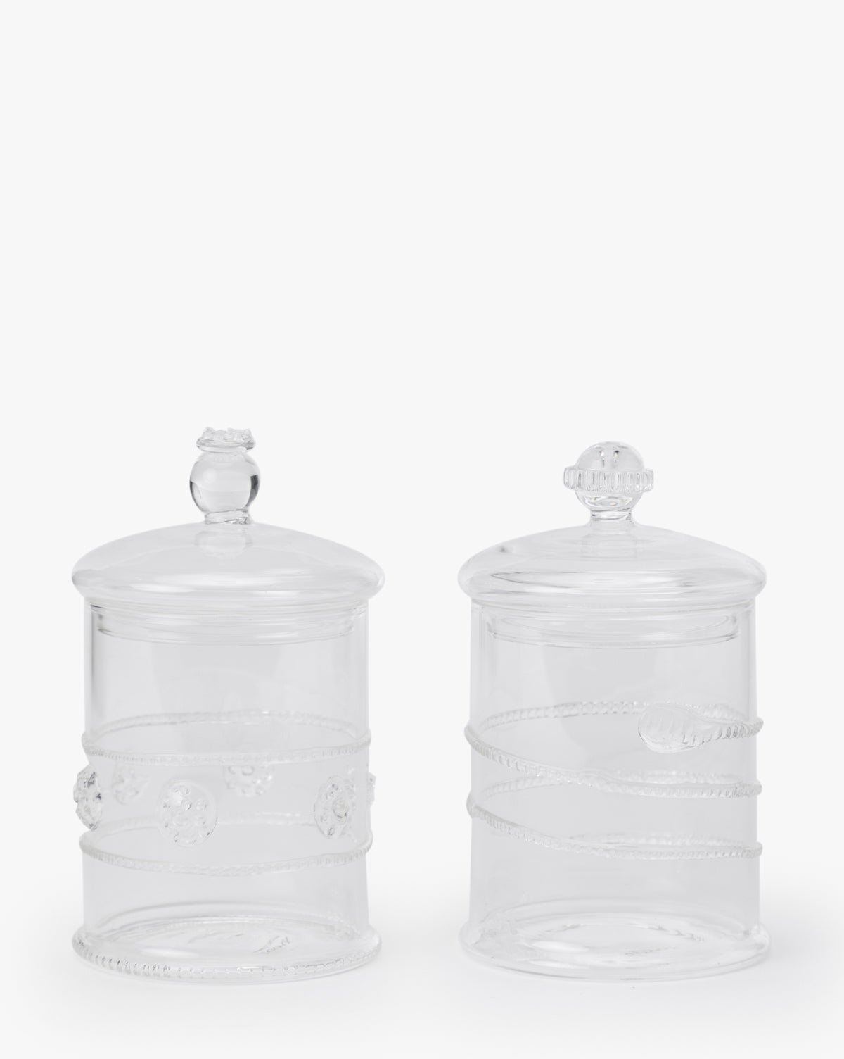 Assorted Glass Jars (Set of 2)