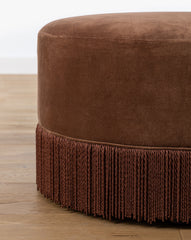 Astrid Fringe Ottoman