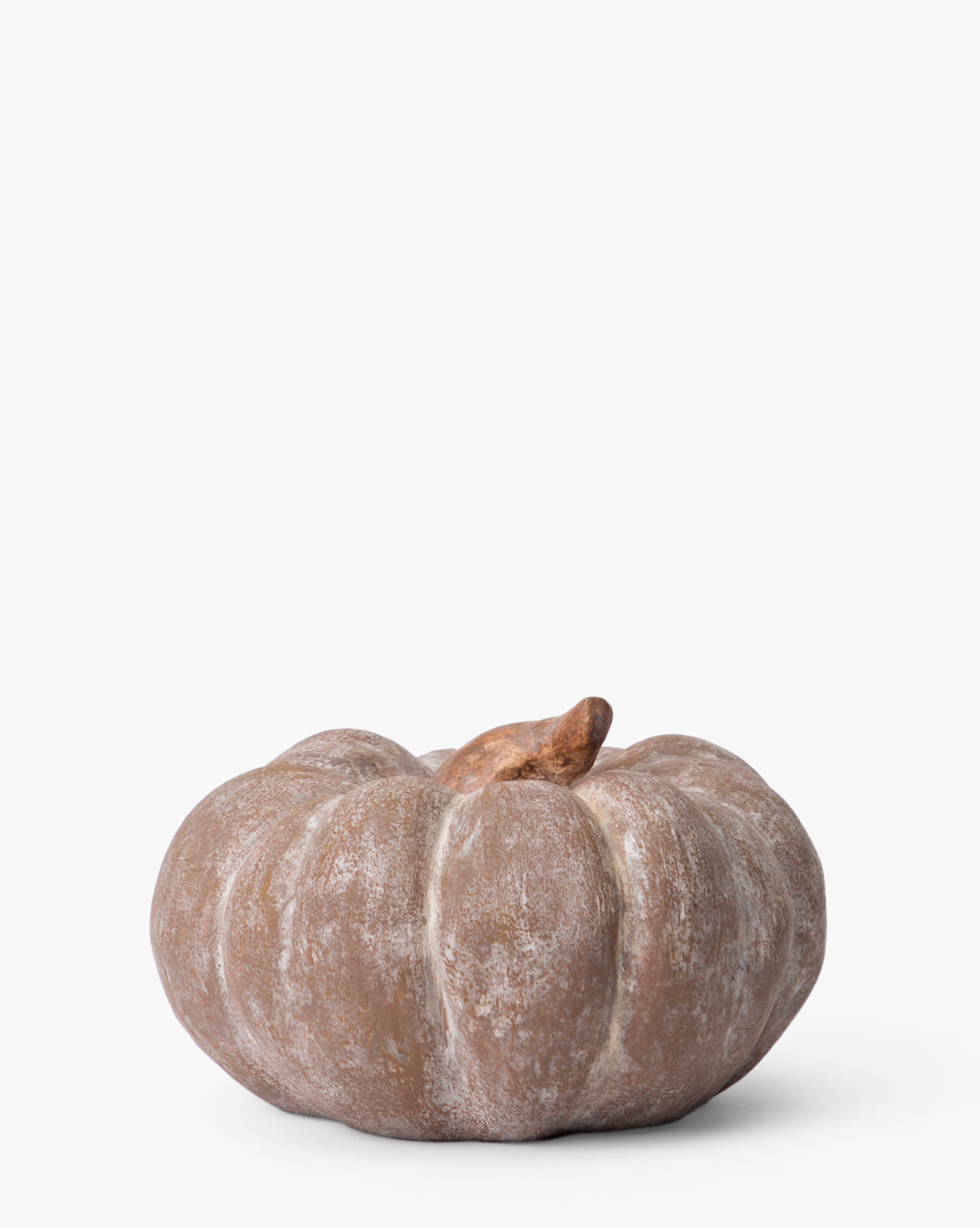 Autumn Pumpkin in Whitewash Brown