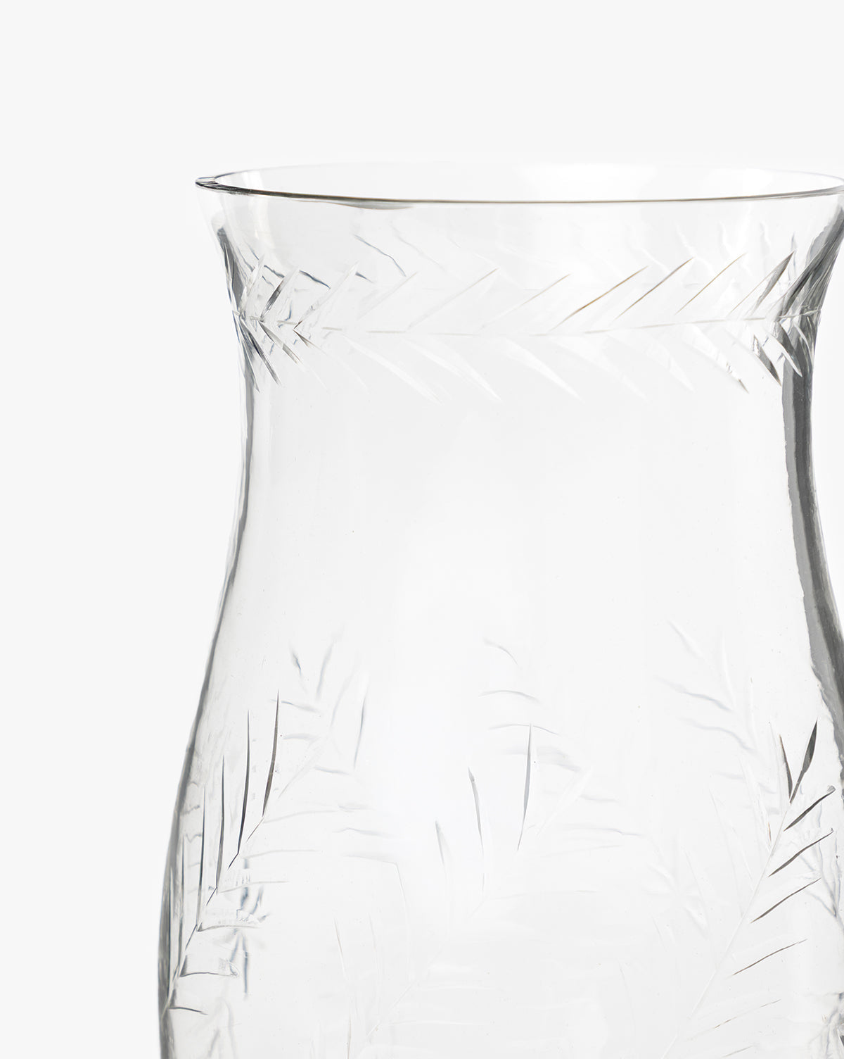 Beauchamp Cut Glass Hurricane