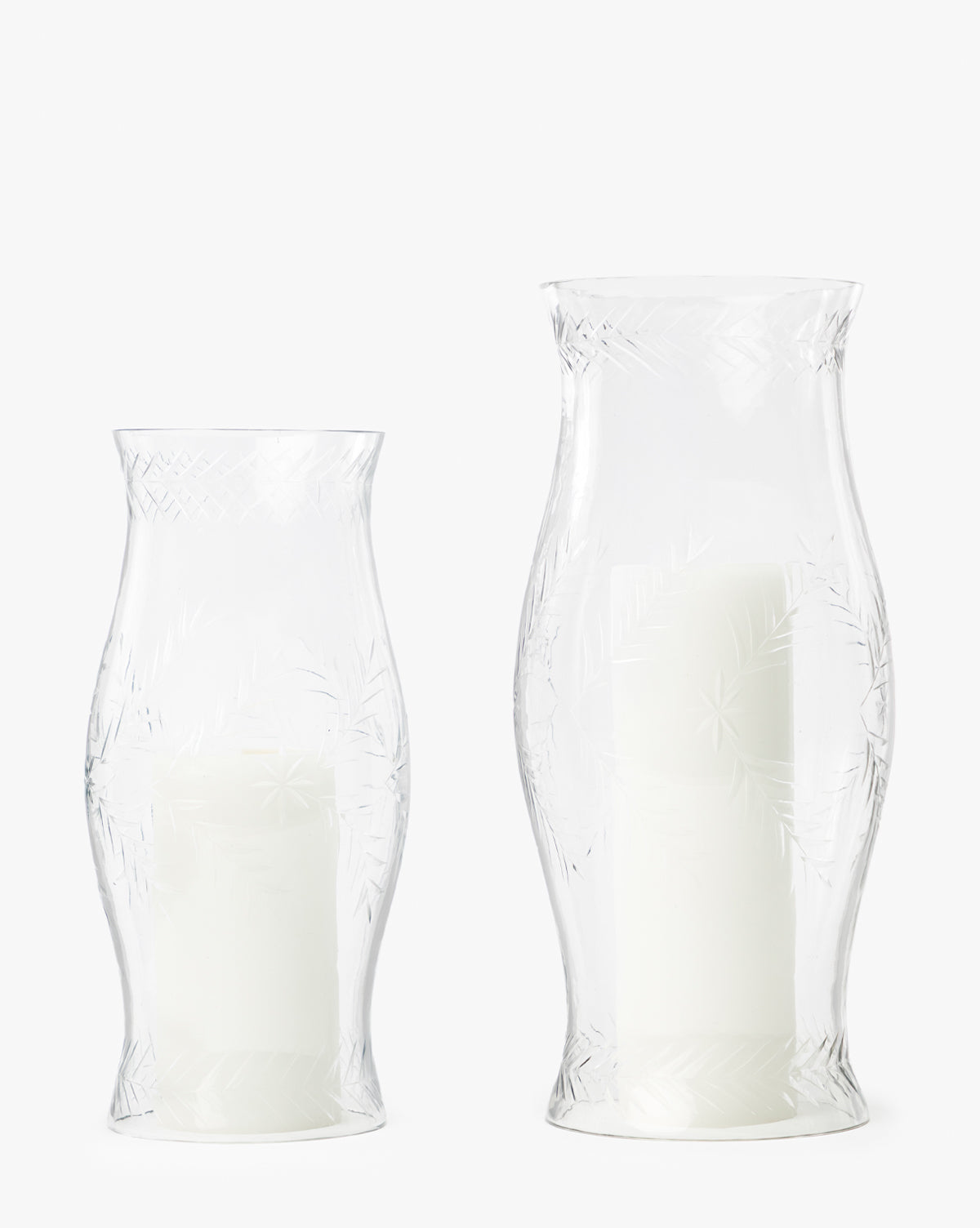 Beauchamp Cut Glass Hurricane