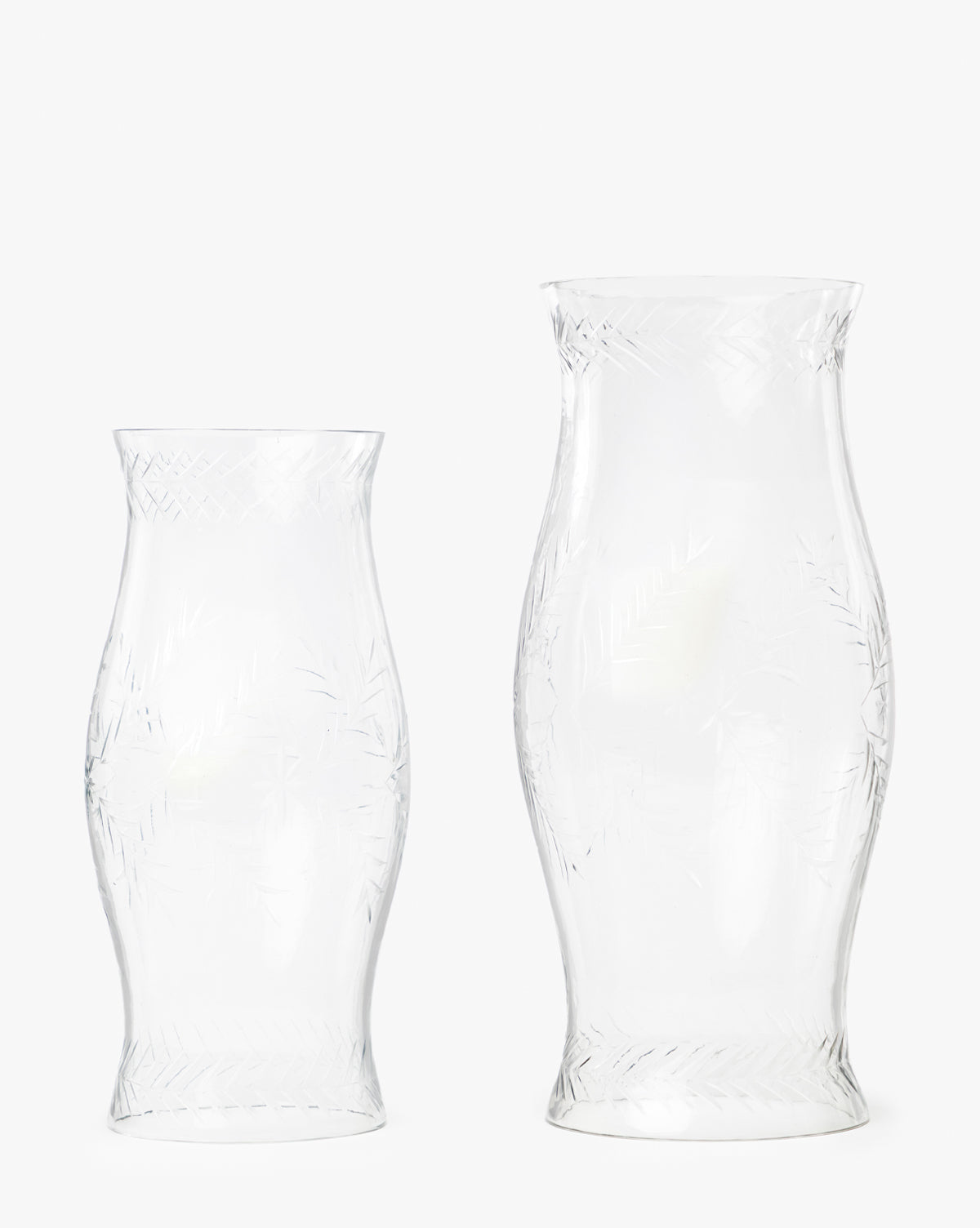 Beauchamp Cut Glass Hurricane