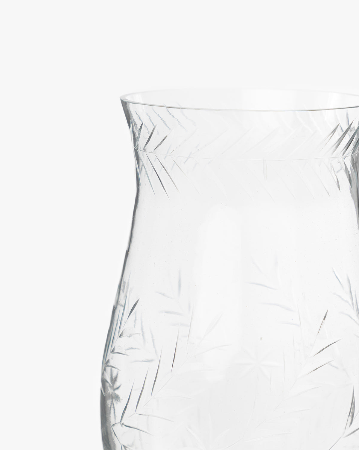 Beauchamp Cut Glass Hurricane