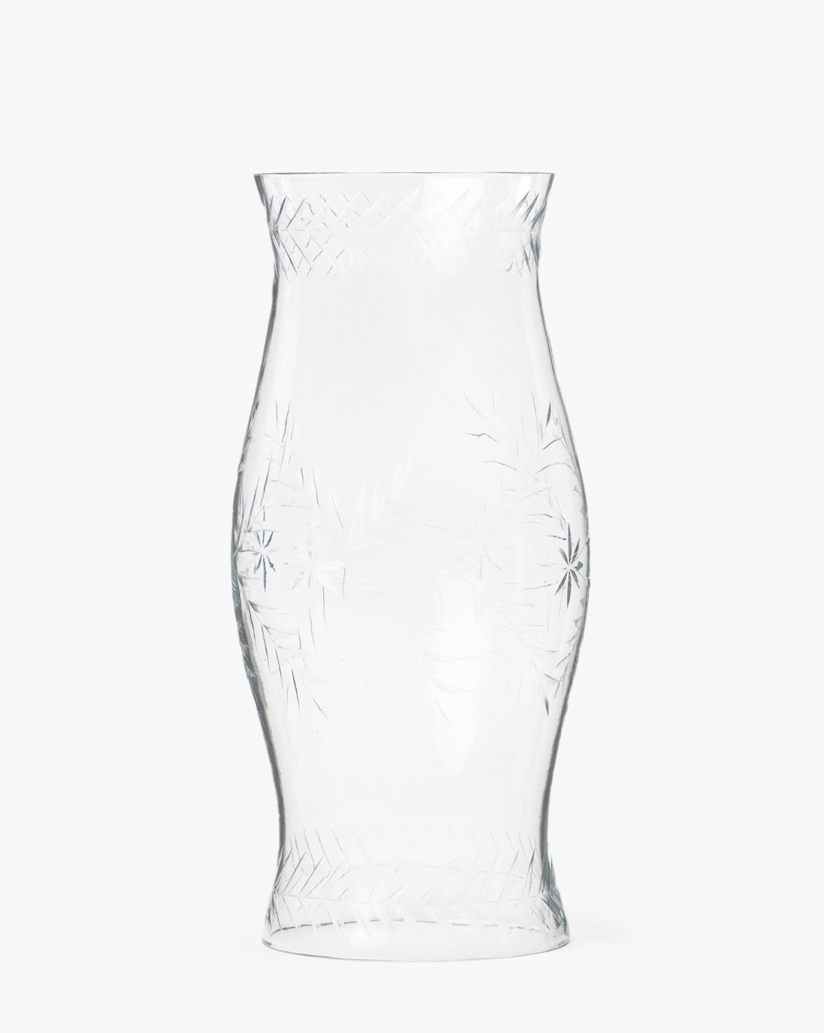 Beauchamp Cut Glass Hurricane