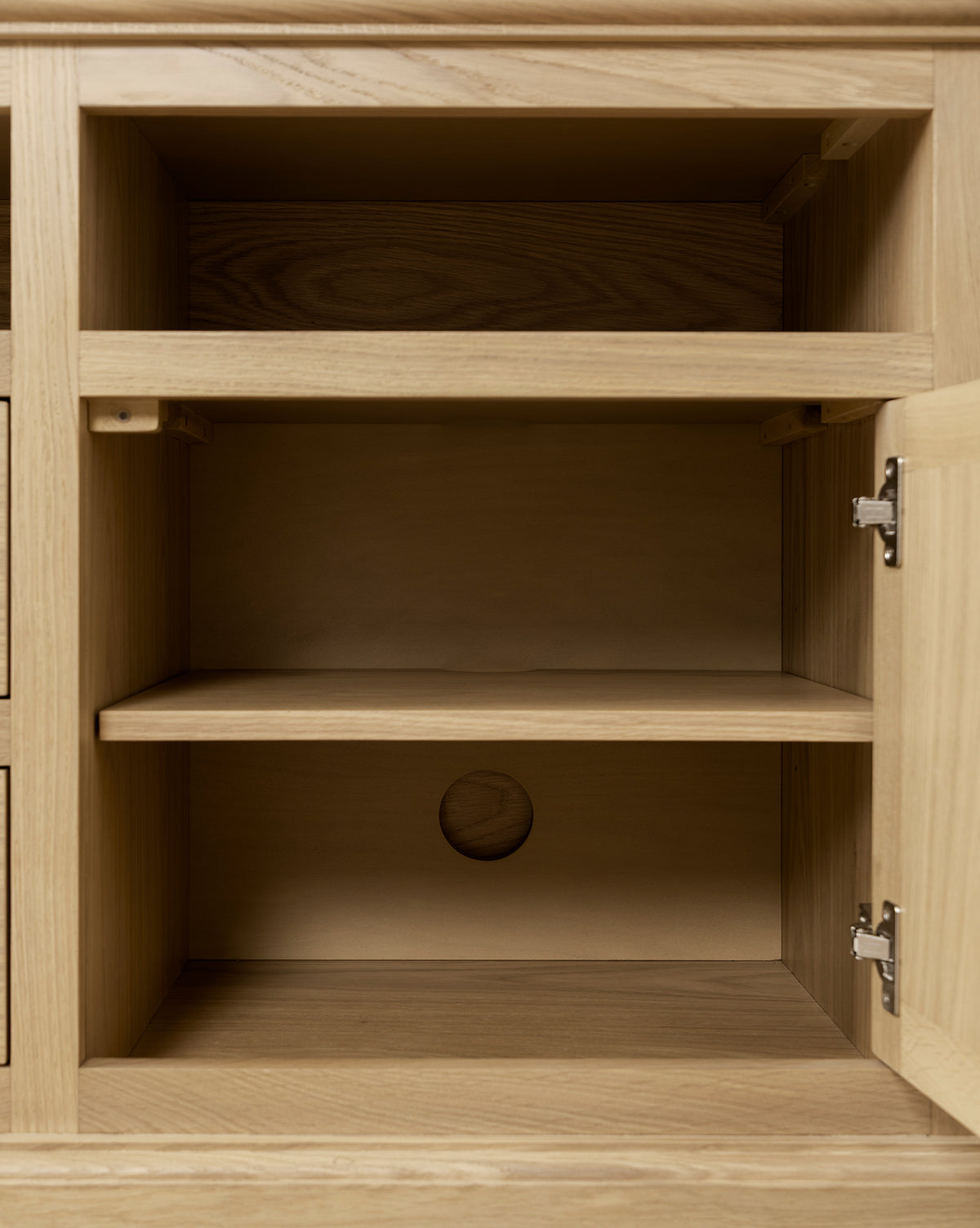 Bernard Storage Media Console Set (108"-132")