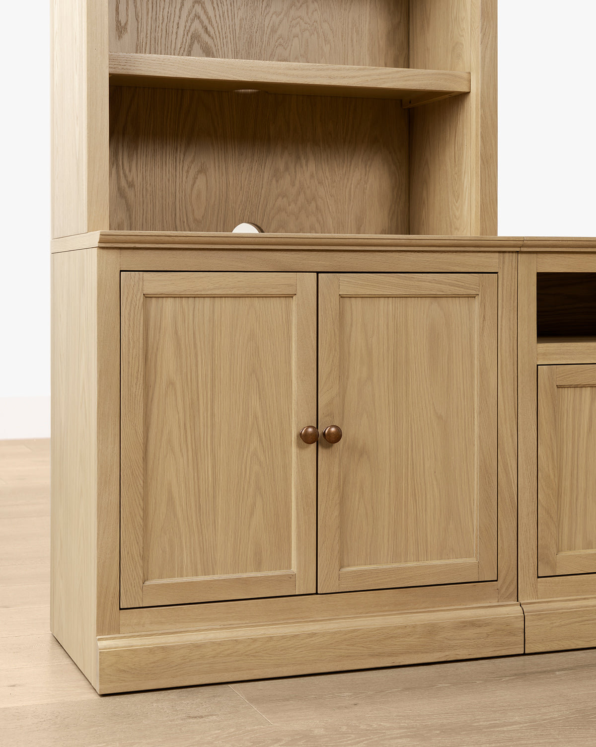 Bernard Storage Media Console Set (108"-132")