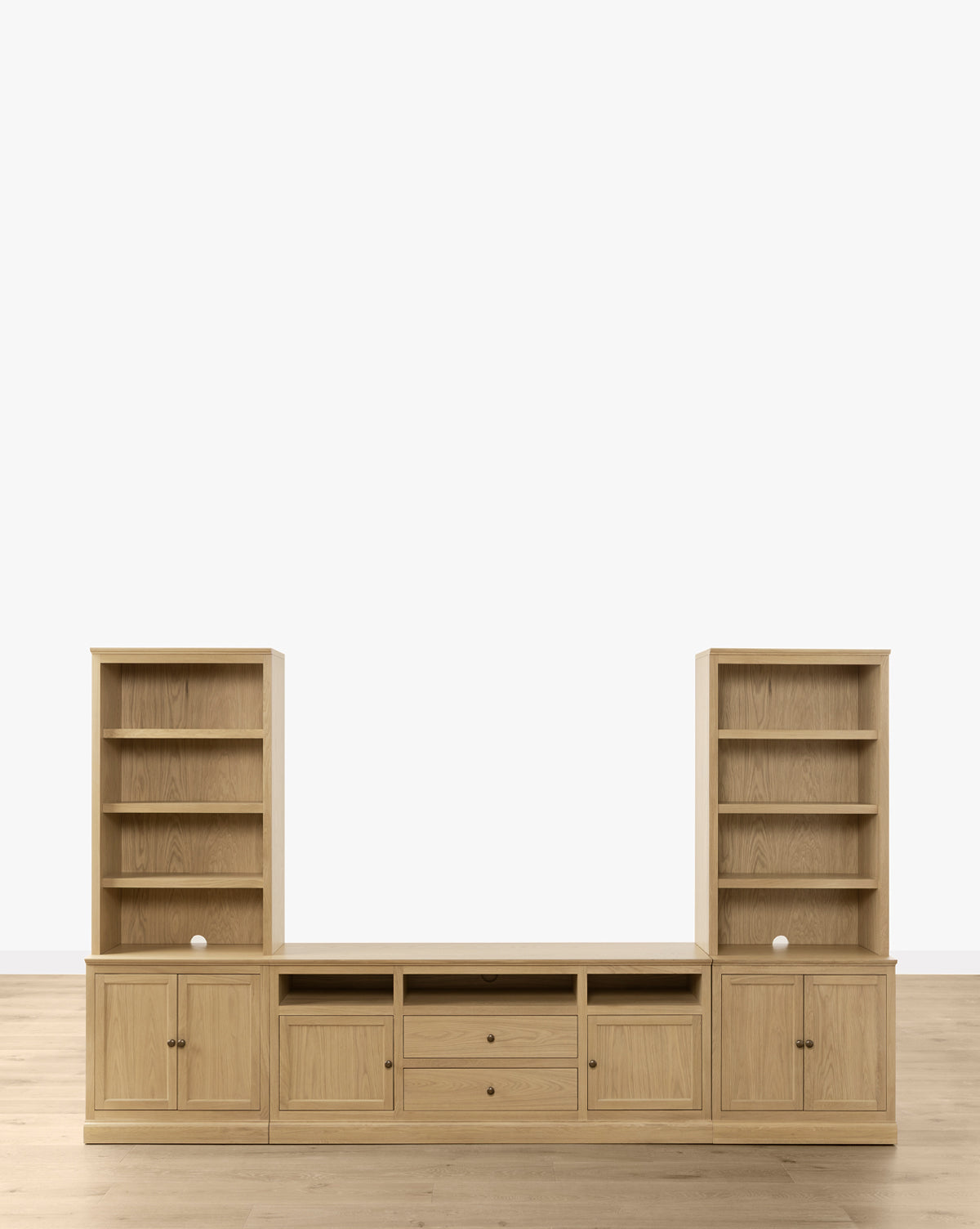 Bernard Storage Media Console Set (108"-132")