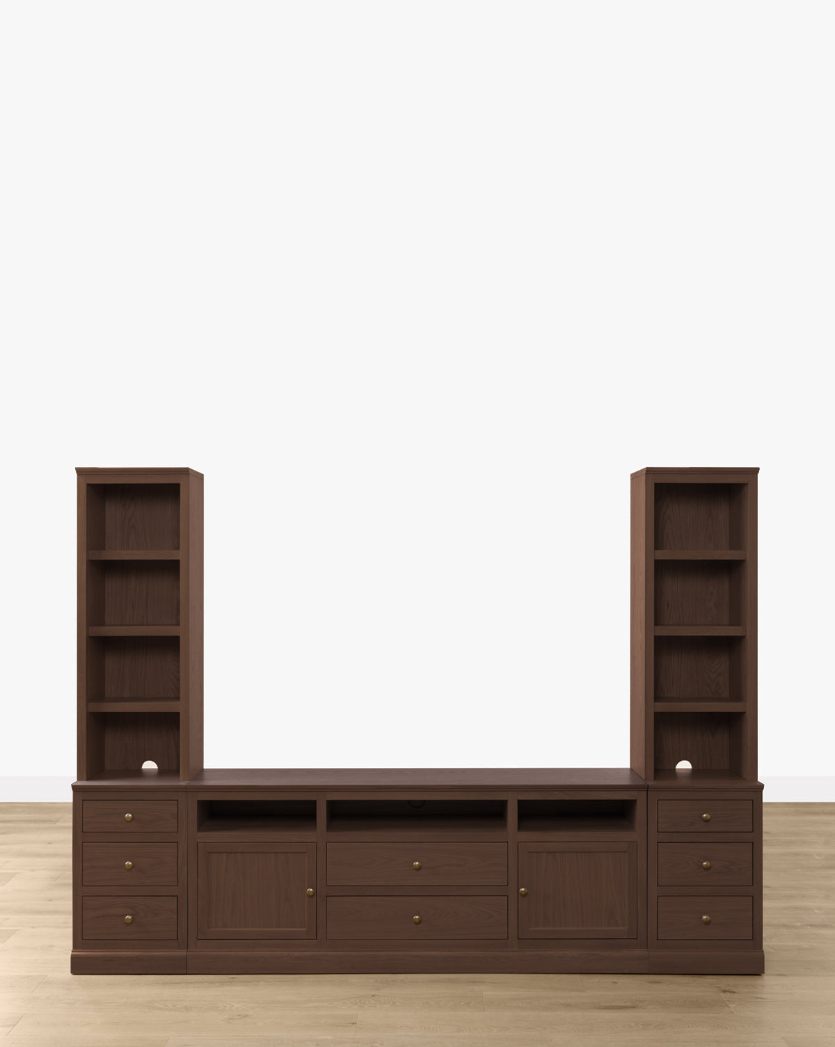 Bernard Storage Media Console Set (108"-132")