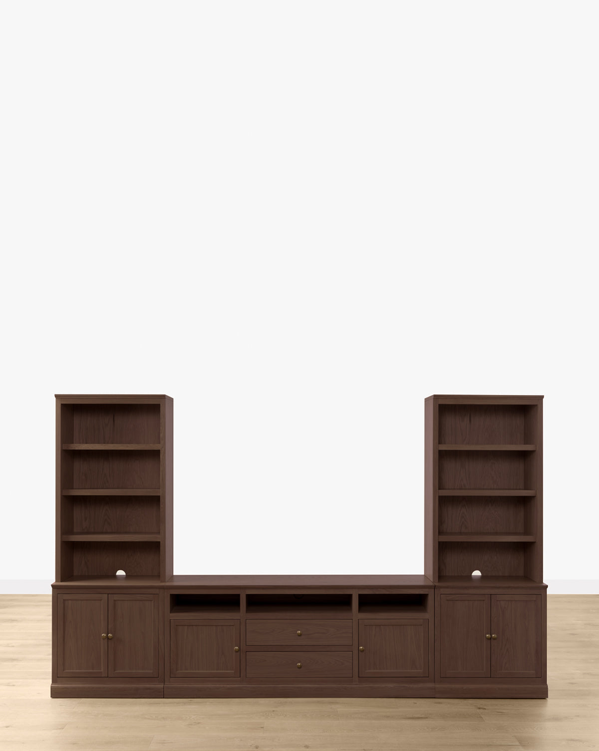Bernard Storage Media Console Set (108"-132")