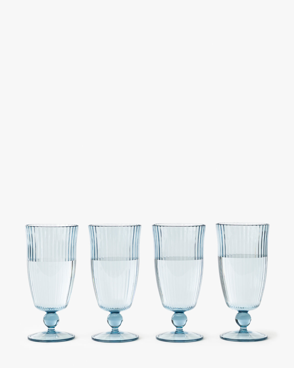 Blue Acrylic Tumblers (Set of 4)