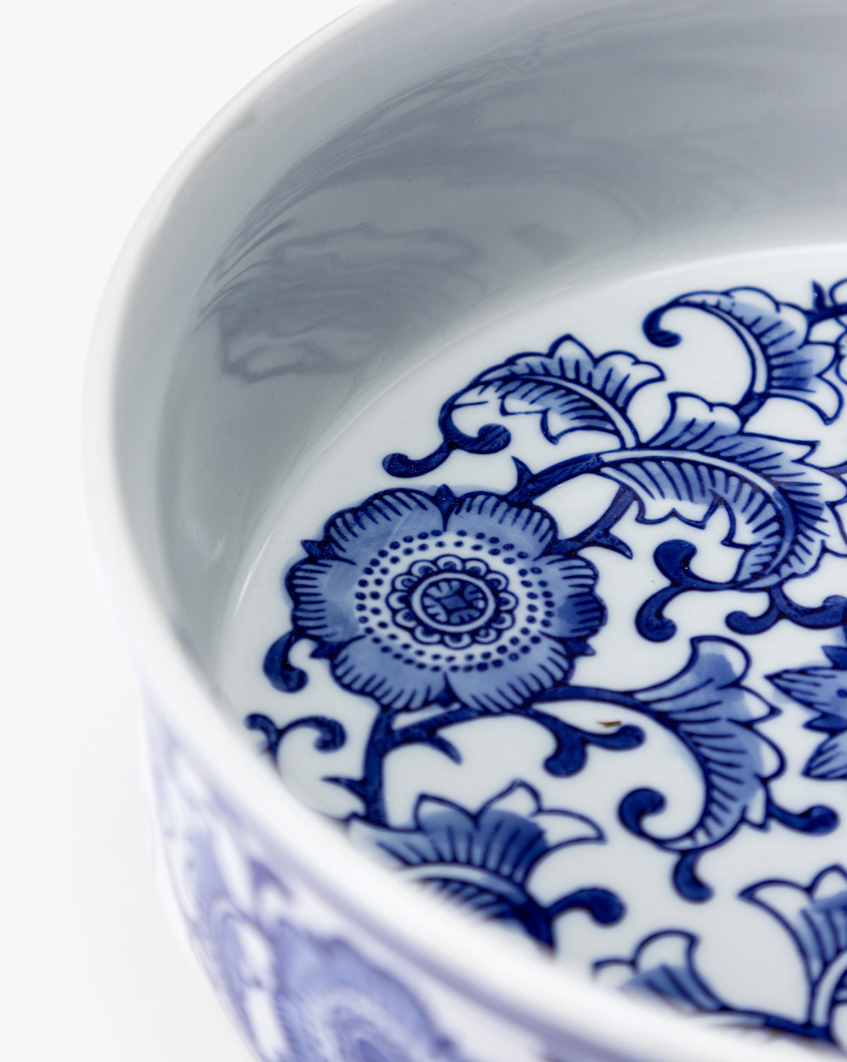 Blue & White Pet Bowl