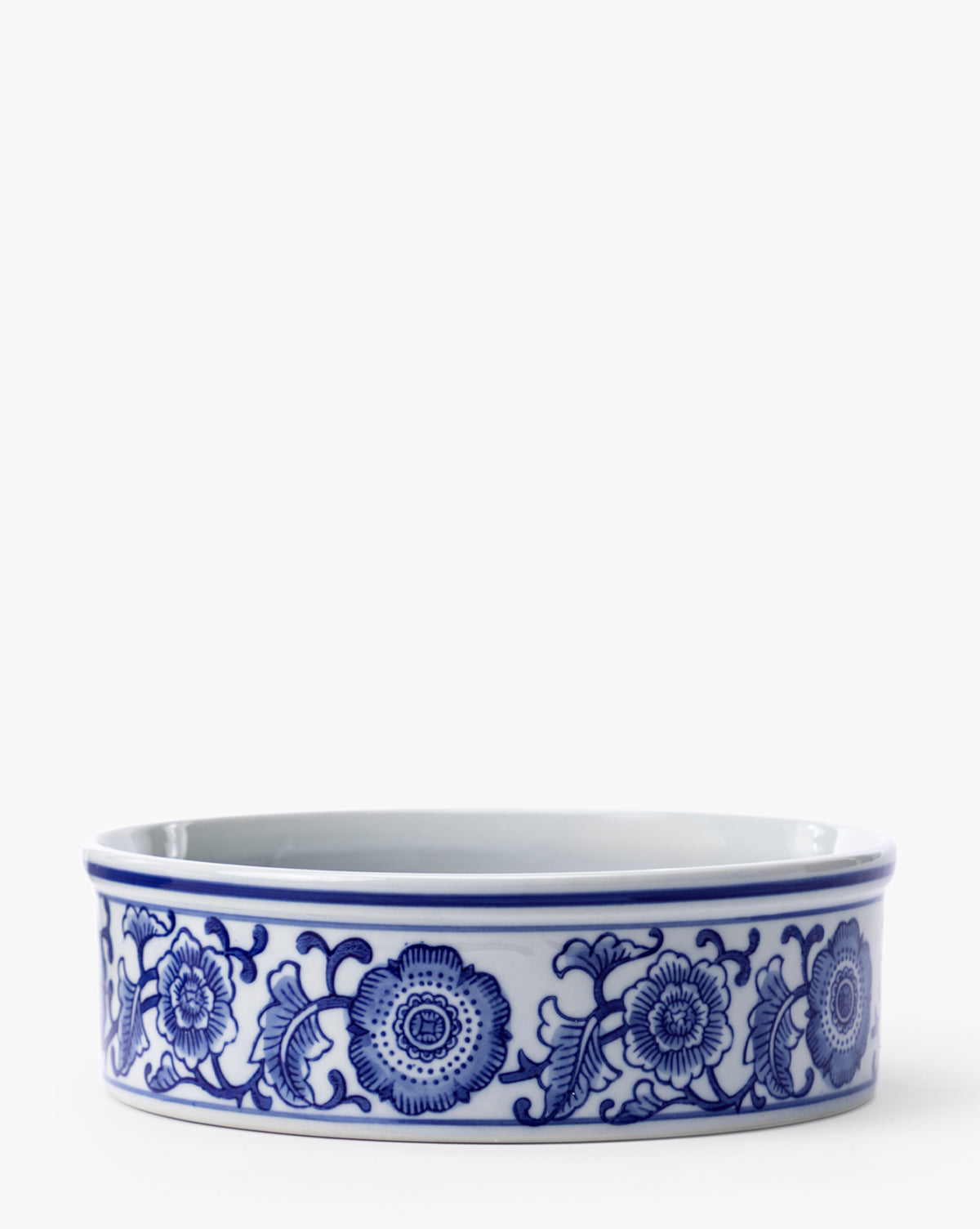 Blue & White Pet Bowl