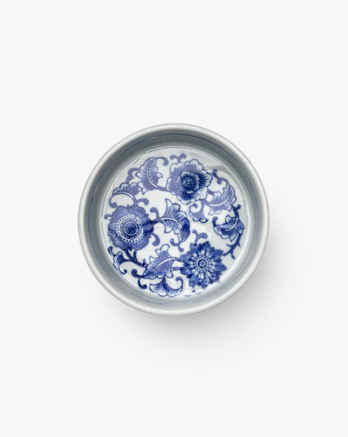 Blue & White Pet Bowl