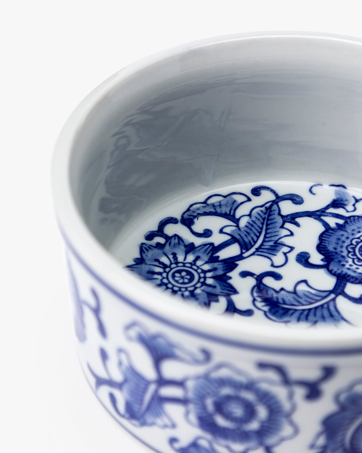 Blue & White Pet Bowl