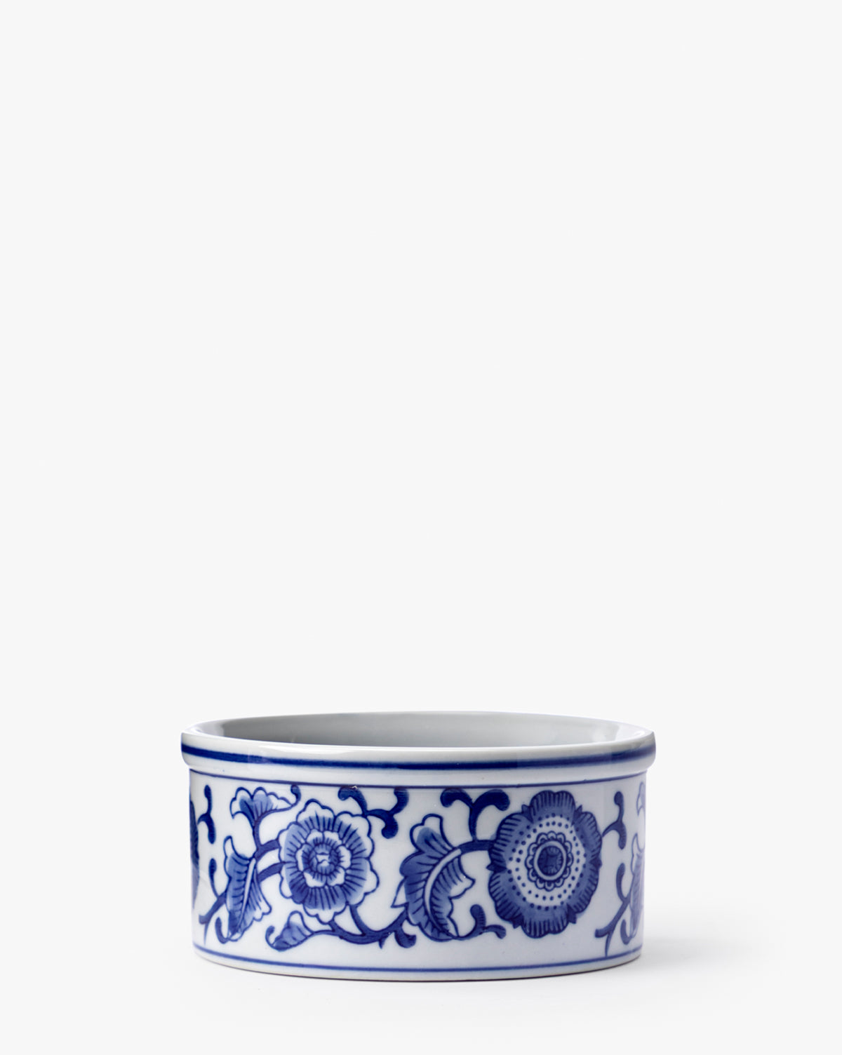Blue & White Pet Bowl