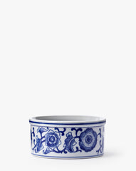 Blue & White Pet Bowl