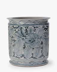 Blue & White Orchid Pot