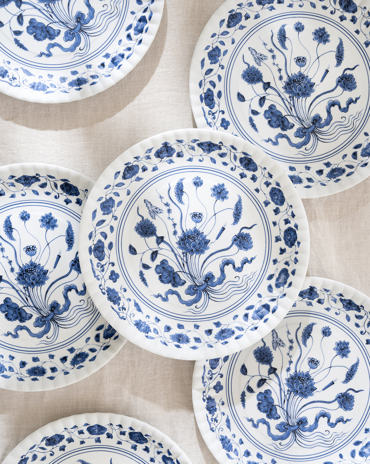 Botanical Melamine Plates (Set of 4)