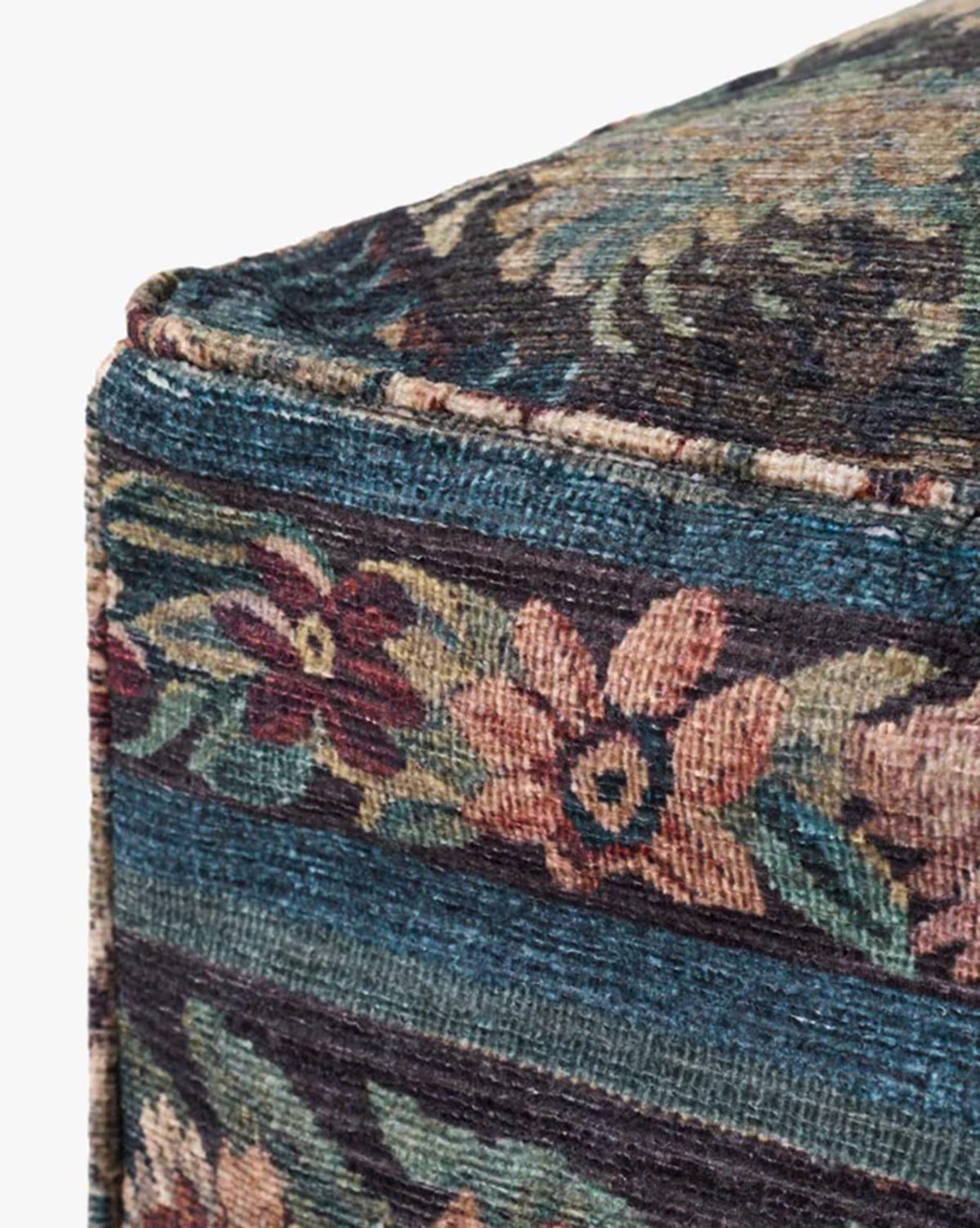 Cambria Woven Pouf