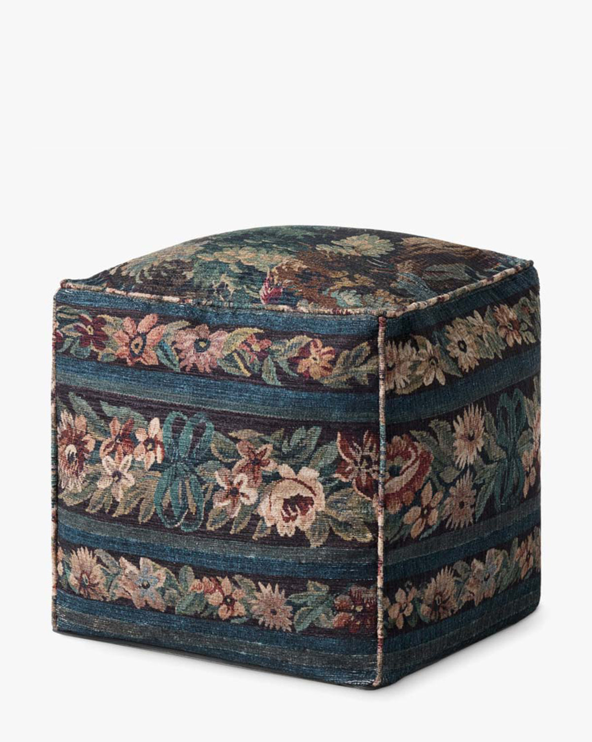 Cambria Woven Pouf