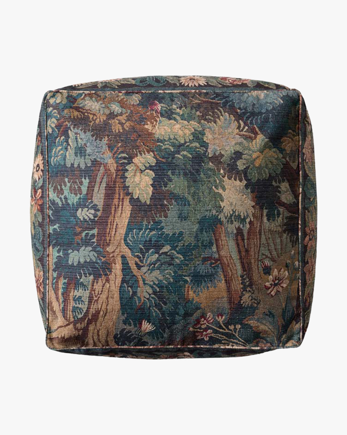 Cambria Woven Pouf