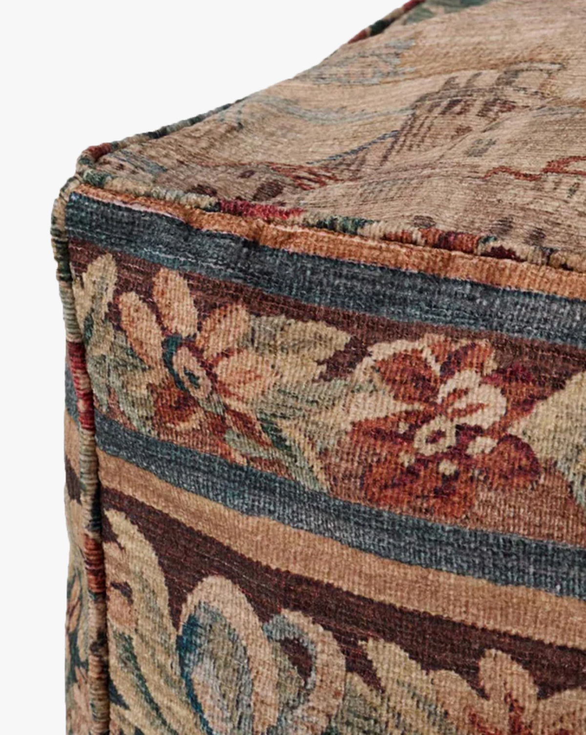 Cambria Woven Pouf