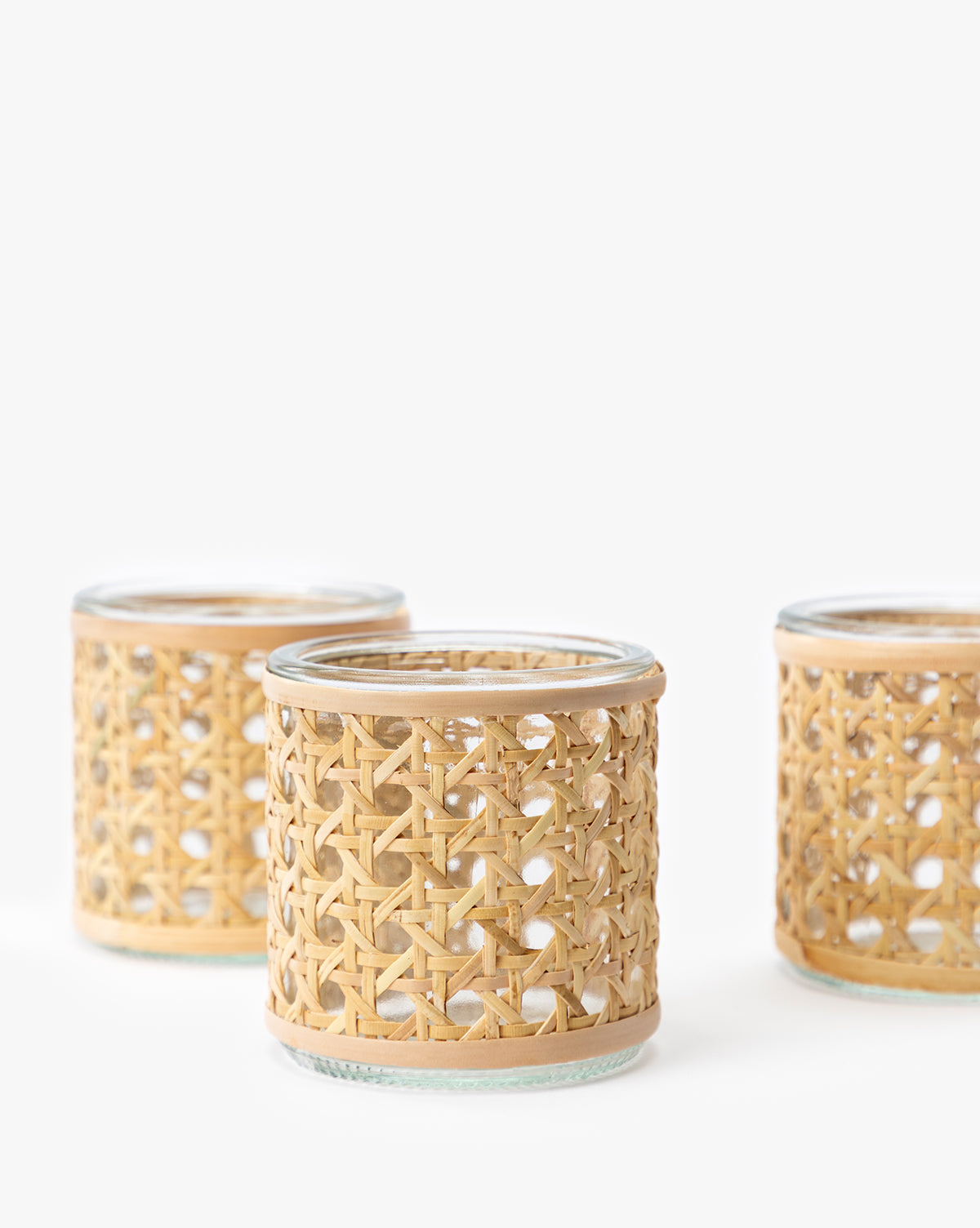 Cane Tealight Candleholder (Set of 3)