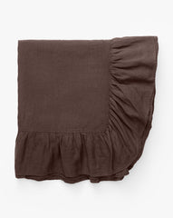 Catania Linen Ruffle Tablecloth