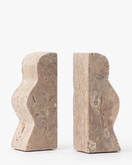 Catriona Travertine Bookends (Set of 2)