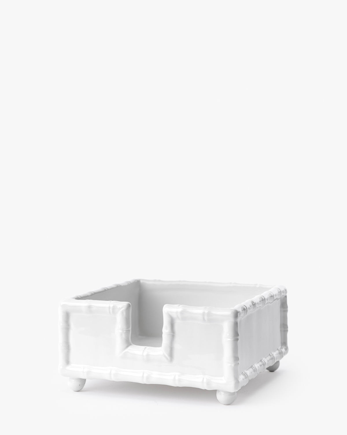 Ceramic Bamboo Napkin Holder