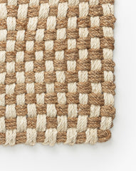 Checker Jute Doormat
