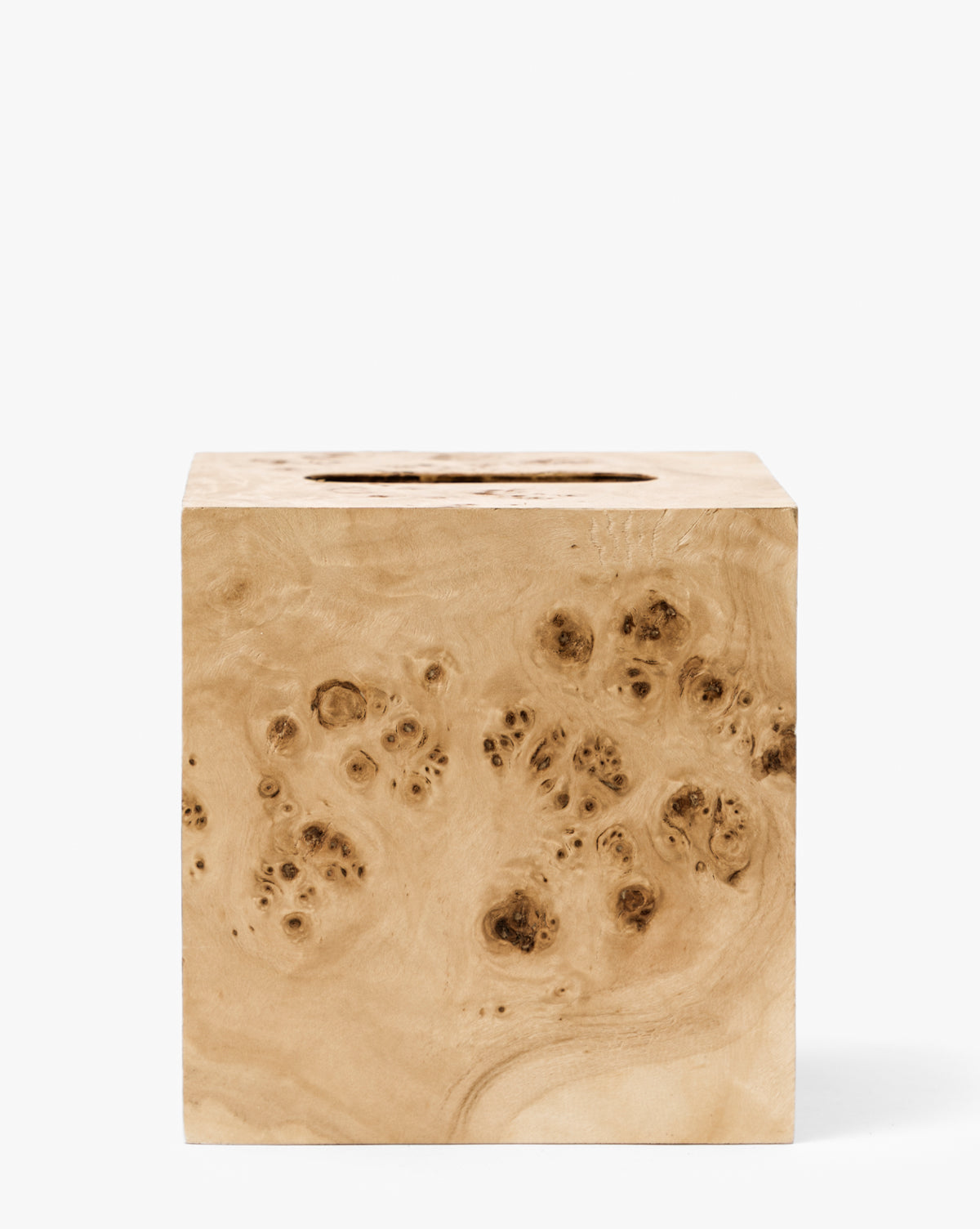 Chilton Burl Tissue Box Cover